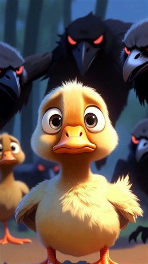 🦆💖 The Duckling Who Defended the Little Bird | A Story About Courage ✨