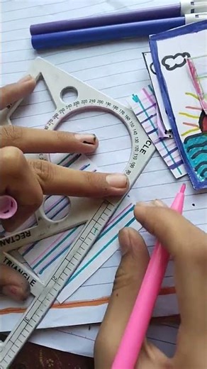 how to make easy asthetic paper patterns with thoughts ☺️