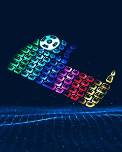 Watch Mini Wireless Keyboard with Touchpad Basic Introduction on Amazon Live