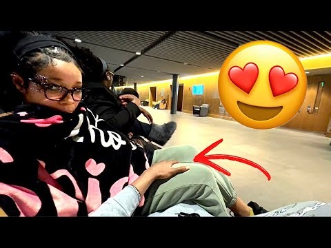 SLIDING MY HAND ALL DOWN THERE TO SEE HOW SHE REACTS!! (GONE WRONG)