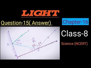 Question 15 chapter 16 light NCERT Science Class 8