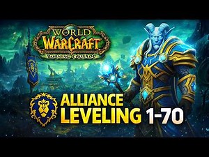 TBC Classic Alliance Leveling Guide 1-70 | Fastest Route Burning Crusade Anniversary 2026