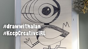 Draw With Alan - how to draw a puffin!