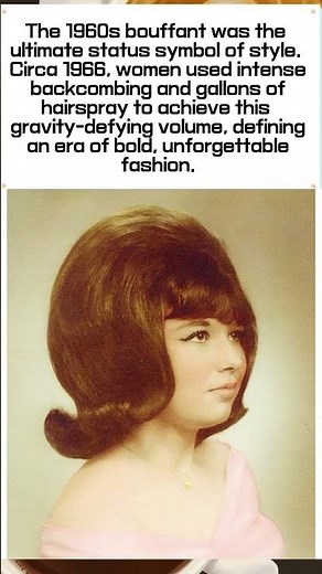 Gravity-Defying Glamour: The 1960s Bouffant Hairstyle (1966)