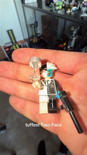 Transforming Two-Face with LEGO Custom Bricks