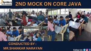 SECOND MOCK ON CORE JAVA CONDUCTED BY OUR BRANCH HEAD MR.SHANKAR NARAYAN @jspiders.rajajinagar #java #fullstack #jquery #bootstrap #github #typescript #html #css #djangoframeworks #django #expressjs #ecma #ecmascript #sql #frameworks #corejava #python #development #jdbc #hibernate #javascript #nodejs #database #mysql #mongodb #angular #react #mean #mern #webdevelopment | JSpiders Rajajinagar