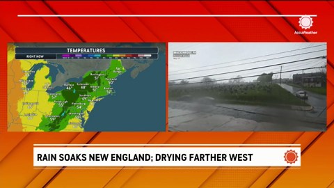 Rain dries out in the Northeast ahead of record-challenging warmth next week