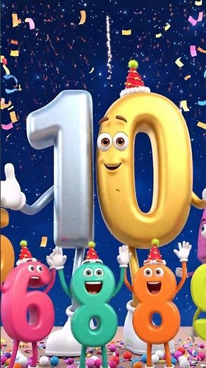 “Number 10 Explained | Fun Learning for Kids & Beginners | Counting Made Easy #Shorts”