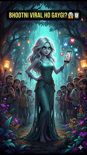 “Bhootni Ne Internet Hi Hila Diya! 😱📱 | Garden Se Seedha VIRAL QUEEN 👻🔥” #bhootwala #skaiventure