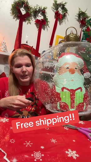 Create stunning displays with PVC inflatable balls! 💨🌟 Perfect for yards & events. Easy setup & storage. Your holiday showstopper! ❤️🎅 | Dazedmuddy