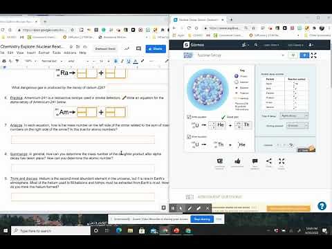Nuclear Decay Gizmo Instructions