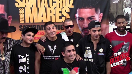 All access: Leo Santa Cruz two weeks out