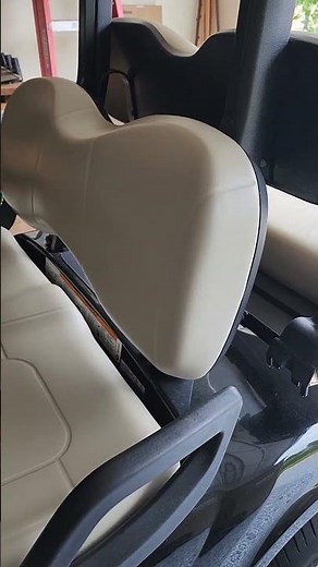 Finding the year of manufacture on a Yamaha Drive (G29) golf cart