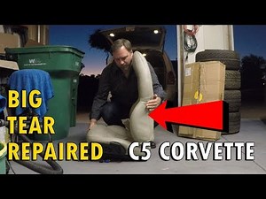 Removing and Repairing My C5 Corvette Seat