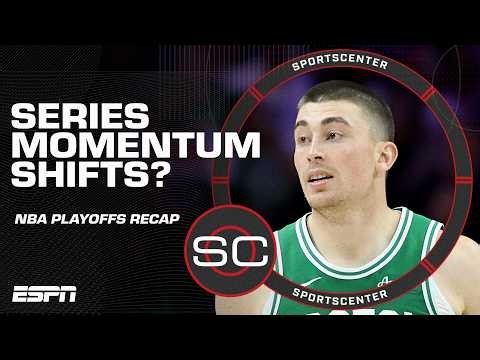 NBA PLAYOFFS RECAP 👉 BIG WINS for the Celtics, Raptors, Rockets & Spurs 🏀 | SportsCenter
