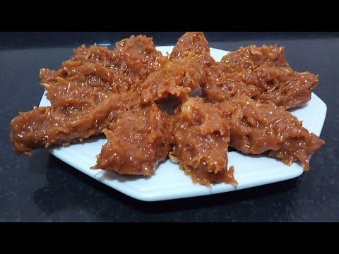 Como Fazer Cocada de Coco Queimado de Feira.