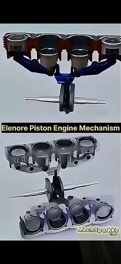 Weird 4-Cylinder Engine That Shouldn’t Work 😳⚙️