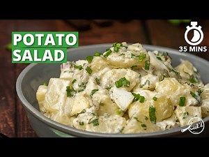 Potato Salad Recipe | Creamy Potato Salad | Salad Recipes | Cookd