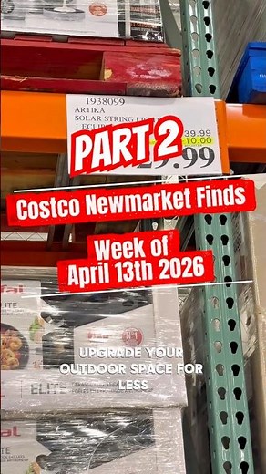 These Costco Solar Lights are a STEAL #costcohaul
