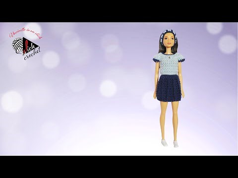 TUTORIAL UNCINETTO BARBIE MAGLIA MODELLO 2