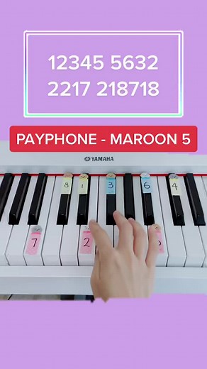 Payphone - Maroon 5 (Piano Tutorial) #payphone #maroon5 #payphonepiano #easypianotutorial #summypiano