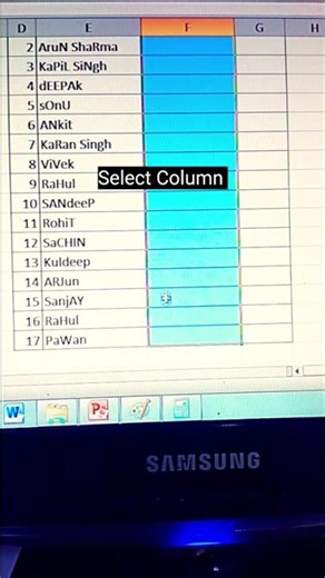 Upper case function #excel #exceltips #exceltutorial #trending #viralvideo #shortfeed #youtube #new