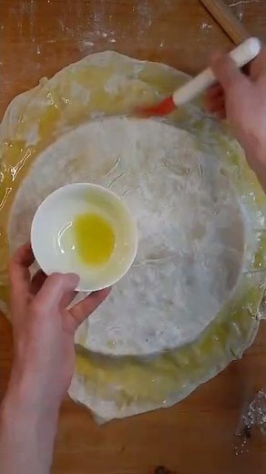 How to fold filo pastry