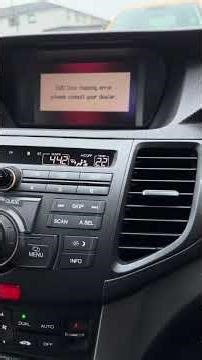 Honda Accord satellite navigation fault #car #mechanic #cars #honda #hondaaccord #diymechanics