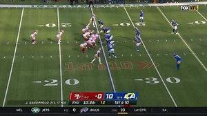 A'Shawn Robinson empties Garoppolo's throwing hand for near-turnover