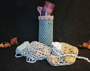 Handmade Crochet Groceries Bag - Etsy Canada