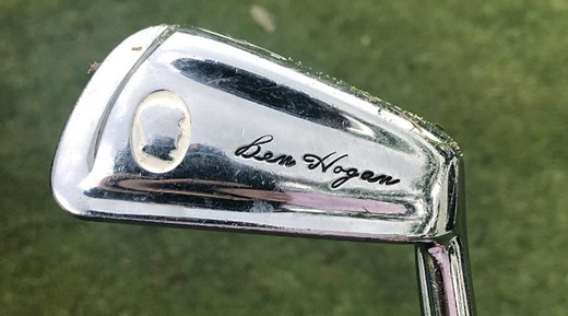 Pros and fans giddy over Ben Hogan's vintage clubs at Charles Schwab Challenge