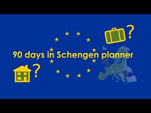 90 days In Schengen planner app for Android and iPhone / iPad