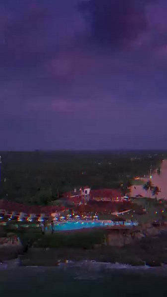 A Lankan oasis, cradled between emerald waters and the azure skies. ☁️ From the vibrant hues of day to the tranquil embrace of night, our oceanfront home is a haven of tranquility, where nature’s beauty and unparalleled luxury align. #jetwinghotels #jetwingsamanvillas #travel #summer #tropical #southasia #weddingdestination #destination #bentota #visitsrilanka #beachresort #luxuryhotel #srilanka | Jetwing Hotels