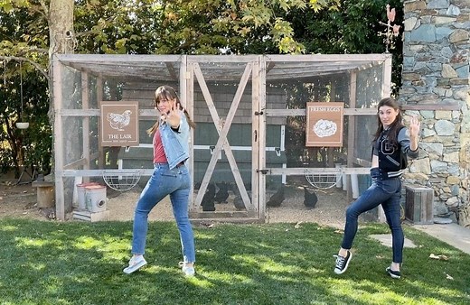 Happy birthday to sunshine girl, New York City Ballet principal ballerina and my favorite backyard dance buddy— @tiler.peck. You light up any day, Tiler, even the chickens agree—we can’t wait to see you back on stage this year! ☀️👯‍♀️😁♥️ | Jennifer Garner