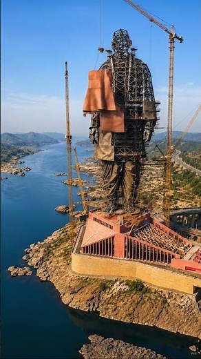 How the Statue of Unity Was Built 🏗️🇮🇳 | From Nature to the World's Tallest Statue