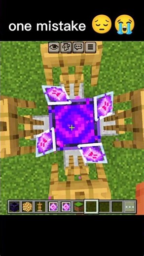 l Made One 😭😔Mistake#minecraft #viral #shorts