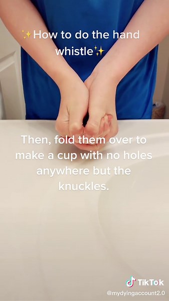 It’s so simple, but all the tutorials over complicate it lol #handwistle #fyp #tutorial #fypage #viral #fy #xyzbca