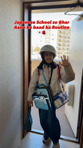 Arti | Japanese school Routine after coming home🇯🇵🎒🏫 #japanlife #routine #motherdaughter #trendingreels #instagramreels @cuz_its_arti Life in... | Instagram