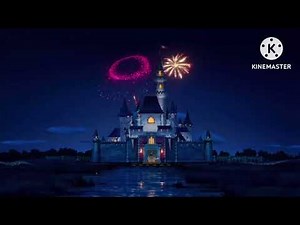 Disney logo Fairview Entertainment (with DisneyLand 70th Anniversary singing)