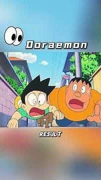 Nobita has a gun that can switch places. #usa #cartoon #youtube #doraemon