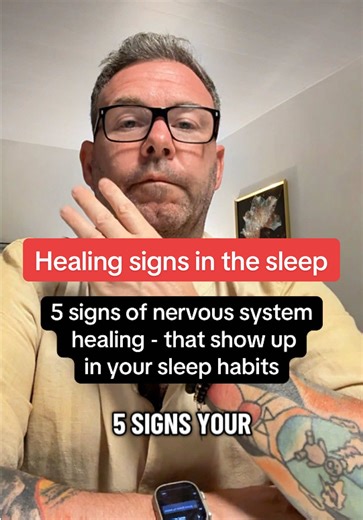 Your sleep habits mirror your nervous system healing. Sometimes they show signals that go unnoticed. Watch out for these five signs. #healingjourney #nervoussystemhealing #nervoussystem #trauma #trigger