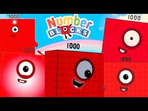 NUMBERBLOCKS LEARN NUMBER BONDS TO 1000 WITH HUNDREDS | NUMBER PAIRS | hello george