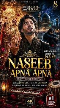 💔 Naseeb Apna Apna 😢 Heart Touching Qawwali | Sad Sufi Song #shorts
