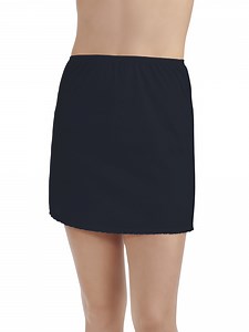 Vanity Fair Lingerie Women's Everyday Layers Single Slit Half Slip - Sleek Nylon, Smooth Fit, Multiple Lengths