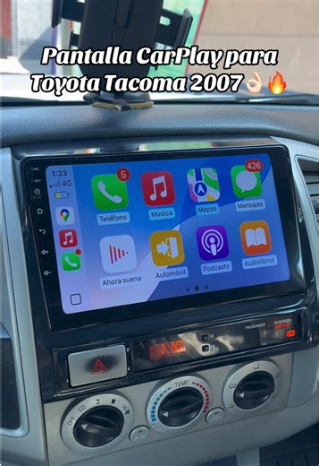 Pantalla CarPlay para Toyota Tacoma 2007