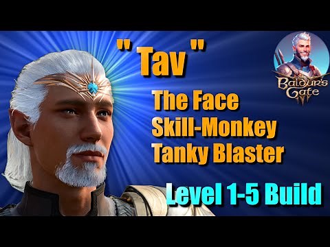 Baldurs Gate 3 Tactician: The Main Character build you always wanted! Talking/Skills/Blasting/Tank