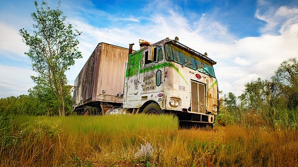 Cabover Truck Parked Since 1991