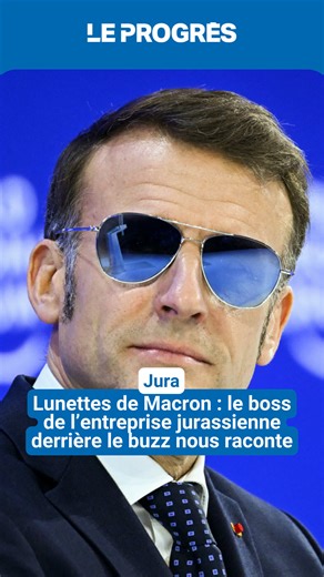 😎 On ne parle que d’elles sur les réseaux et les médias. Cette fameuse monture aux verres polarisés – conférant au chef d’Etat français un air de Tom Cruise dans Top Gun – ce sont des Pacific S01 de la marque Henry Jullien. Un manufacturier historiquement français, fondé en 1921, mais qui placé en redressement judiciaire en 2023, a été repris par un groupe italien. Son dirigeant actuel nous raconte l’épopée de la paire de lunettes la plus commentée du moment. | Le Progrès Jura