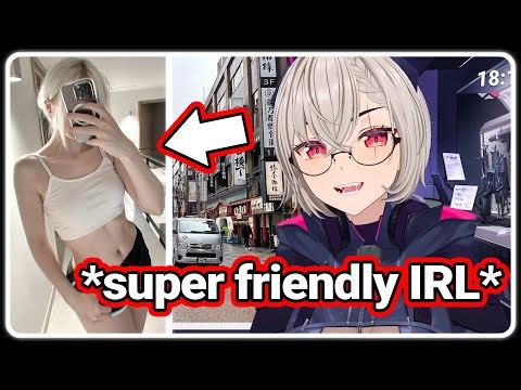 Saruei got approached by men in Japan but her friends didn't like it (story from IRL Japan trip)