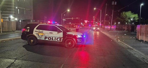 Woman killed in ‘possible DUI’ crash north of downtown Las Vegas; roads closed